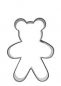 Preview: Ausstechform Teddybär stehend