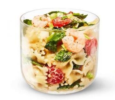 Glas bowl food