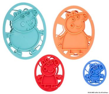 Prägeausstecherset Peppa Wutz