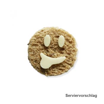 Serviervorschlag - Smiley Brote