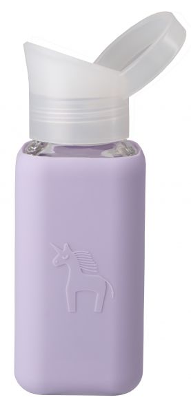 beViVID Glasflasche Unicorn lila