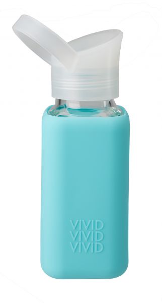 beViVID Glasflasche Rückseite