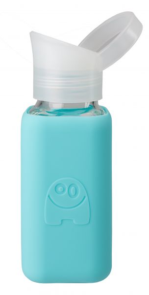 beViVID Glasflasche Monster blau