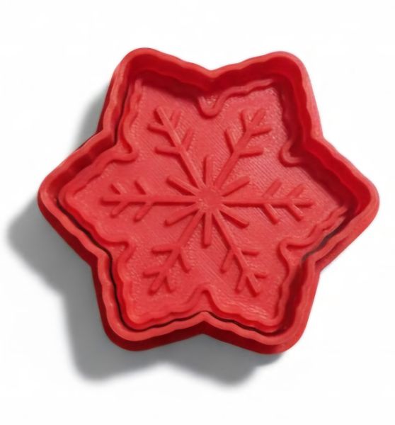 Prägeausstecher Schneeflocke