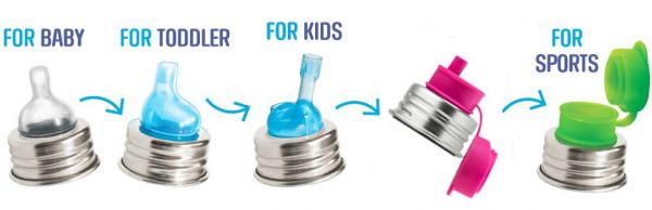 Purakiki Silikon Big Mouth Straw - rosa