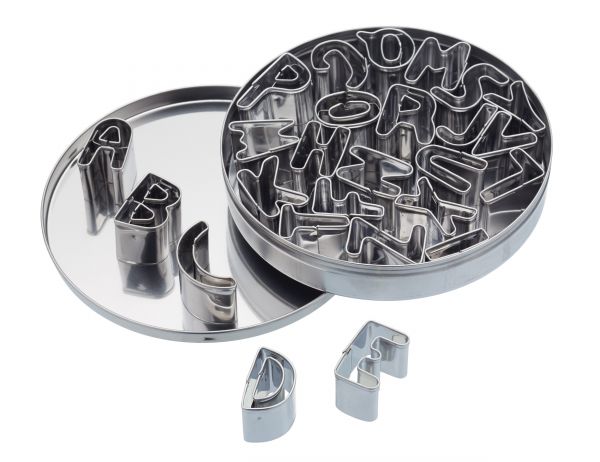 Buchstaben - Ausstechformen 26-teilig