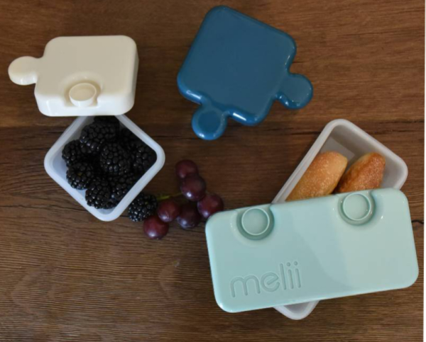 Melii Puzzle Bento Box open